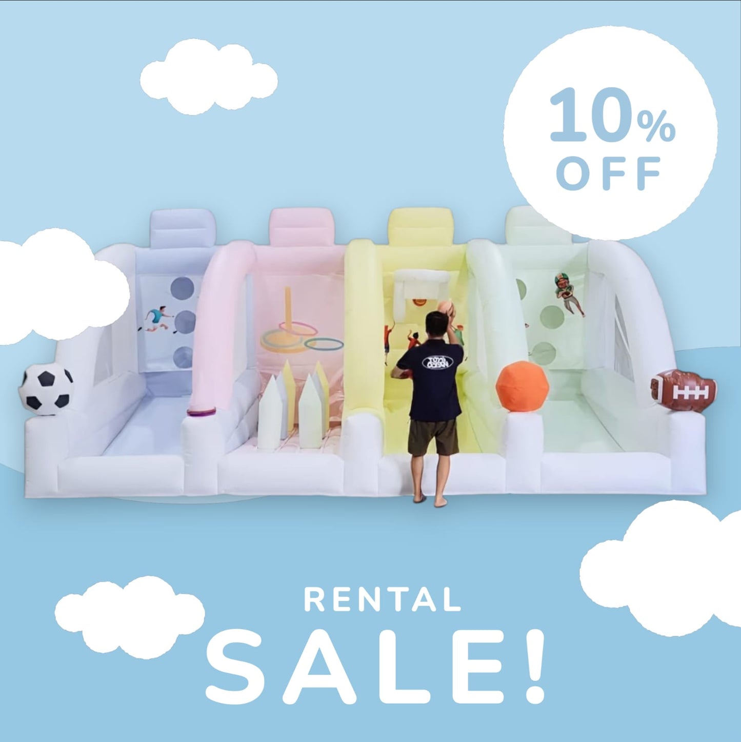 Aura's Indoor Inflatable Game