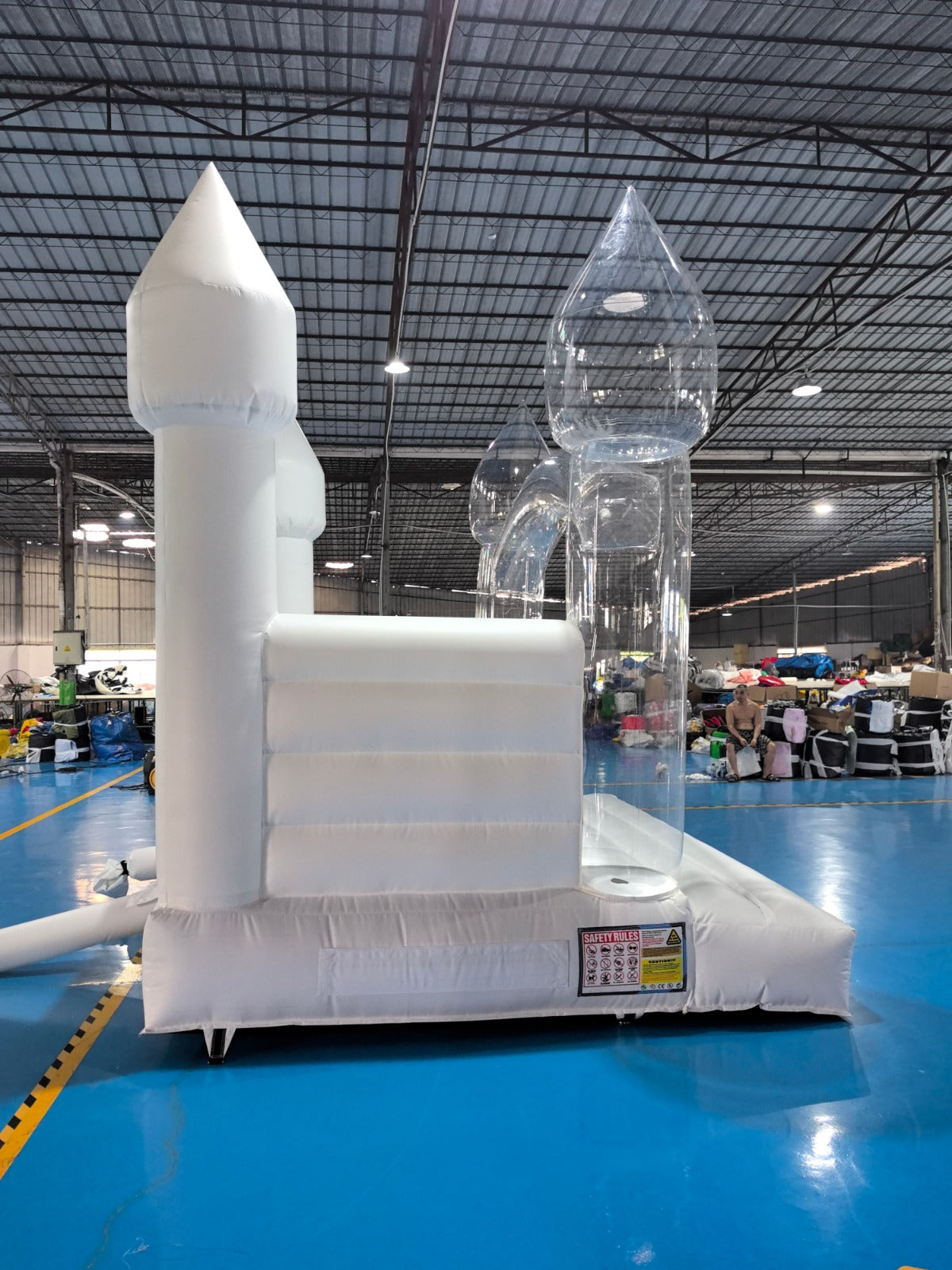 Balloon Pillar Bounce House